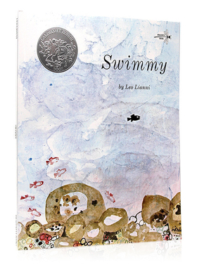 小黑鱼 英文原版绘本 Swimmy 凯迪克银奖 吴敏兰推荐 Leo Lionni李欧李奥尼 少儿寓言故事绘本 儿童启蒙平装绘本 亲子图画故事书