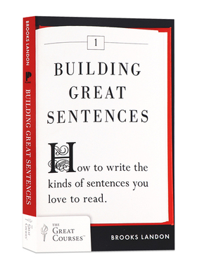 如何造句 英文原版 Building Great Sentences 英语写作学习指南 雅思托福写作指导书 进口书籍教材教辅 工具书 留学 英语考试自学