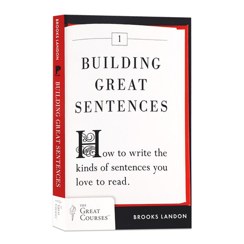 如何造句 英文原版 Building Great Sentences 英语写作学习指南 雅思托福写作指导书 进口书籍教材教辅 工具书 留学 英语考试自学