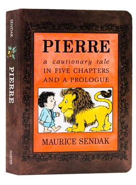 皮埃尔寓言故事 Pierre 英文原版绘本廖彩杏推荐书单纸板书野兽国同作者Maurice Sendak莫里斯桑达克儿童行为情绪管理教育