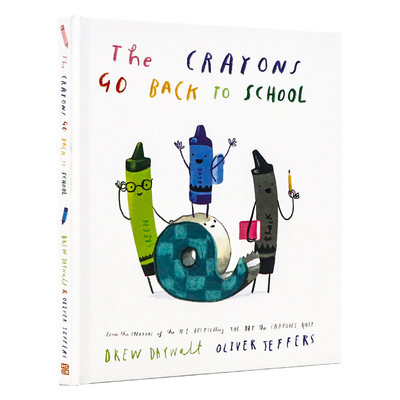 小蜡笔们回到学校英文原版绘本