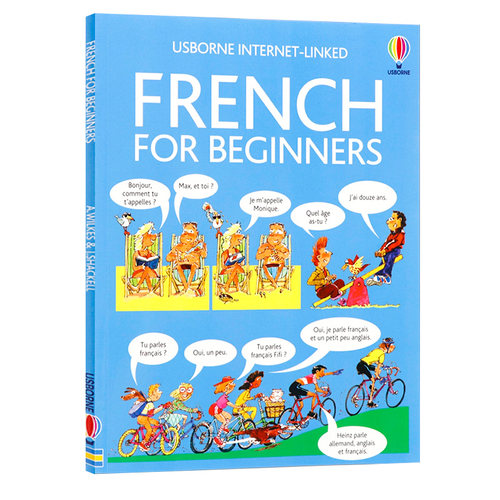 法语初学者英文原版双语原版书籍