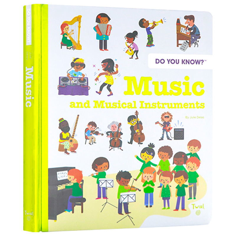 你知道吗 音乐与乐器 科普书 英文原版绘本 Do You Know Music and Musical Instruments 少儿自然生物科普百科书籍 精装全彩图解