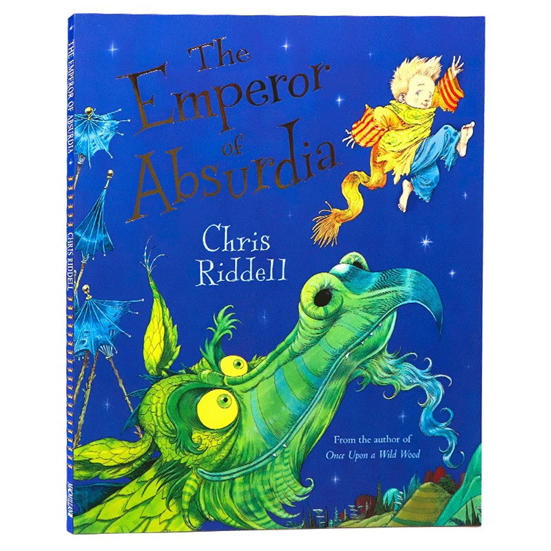 怪异的国王 英文原版绘本 The Emperor of Absurdia 童话故事 儿童英语启蒙认知趣味阅读图画故事书平装大开亲子共读Chris Riddell
