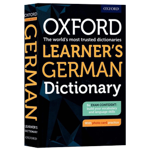 牛津精品德语学习词典进口原版 Oxford Learner's German Dictionary 英语德语双解学生工具书课外用书词汇学习写作提高14岁+