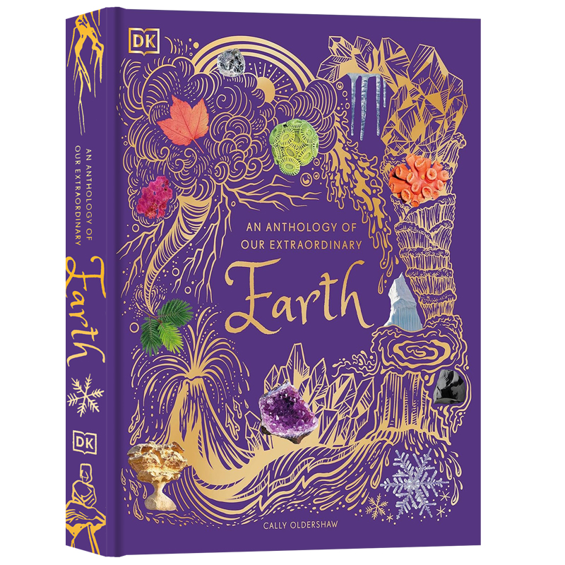 DK出品美版 我们非凡的地球英文原版 An Anthology of Our Extraordinary Earth 中小学青少年课外阅读科普百科书籍全彩插画版精装