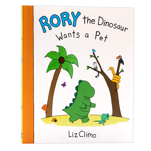 恐龙罗伊想要宠物英文原版绘本