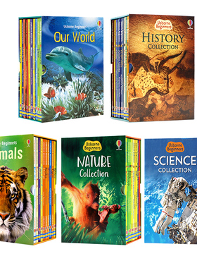 Usborne尤斯伯恩初学者系列 初探科学/自然/历史/动物/世界 Beginners Science 10册套装 英文原版绘本 少儿科普 罗汉普顿大学推荐