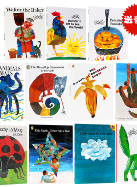 英文原版绘本The Grouchy Ladybug 爱生气的瓢虫 Eric Carle 艾瑞卡尔爷爷 幼儿童启蒙亲子早教图画书英语读本 平装大开吴敏兰书单
