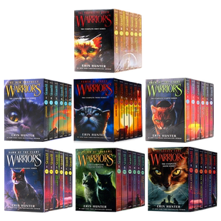 猫武士1234567部曲英文原版小说Warriors Dawn of the Clans Box Set 艾琳亨特 Erin Hunter儿童章节桥梁书中小学课外冒险奇幻故事