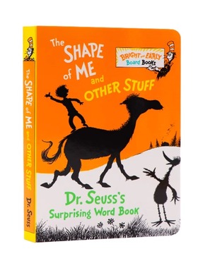 Dr.Seuss 有趣的影子书 英文原版绘本 The Shape of Me and Other Stuff 苏斯博士纸板书 英语早教启蒙图画书 廖彩杏推荐书单 全彩
