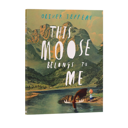 这只驼鹿是我的英文原版绘本