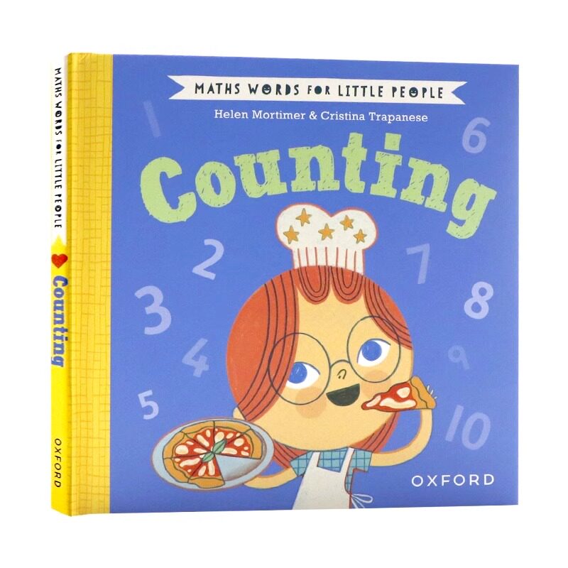 给小孩的数学词汇 数数 英文原版绘本 Maths Words for Little People Counting 帮助幼儿自信地探索数学儿童启蒙英语读物图画书