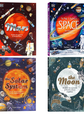 DK出品 太阳系/月亮之书/火星/太空 英文原版 The Solar System 儿童天文宇宙知识百科科普插图书 学生课外阅读读物天文爱好者收藏