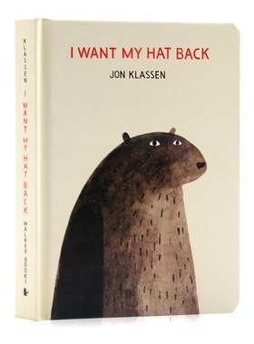我要把我的帽子找回来 I Want My Hat Back英文原版绘本 幼儿童早教启蒙纸板书英语读物读本Jon Klassen 凯迪克奖得主 格林威大奖