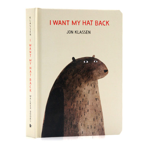我要把我的帽子找回来 I Want My Hat Back英文原版绘本 幼儿童早教启蒙纸板书英语读物读本Jon Klassen 凯迪克奖得主 格林威大奖