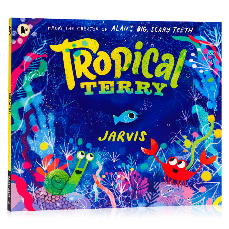 热带特里 Tropical Terry 英文原版绘本 艾伦可怕的大牙齿同作者 贾维斯 Jarvis名家绘本 儿童英语启蒙图画书 插画精美 平装