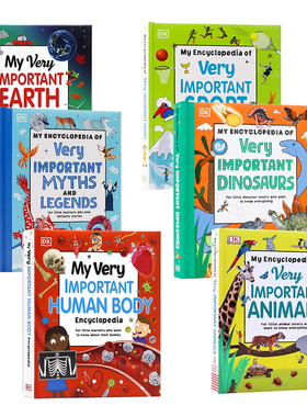 DK出版 那些重要的事 My Encyclopedia of Very Important Things 英文原版 十万个为什么 少儿科普百科全彩英文版精装