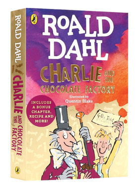 现货Roald Dahl Charlie and the Chocolate Factory查理和巧克力工厂英文原版小说罗尔德达尔英文版畅销书可与了不起的狐狸爸爸搭