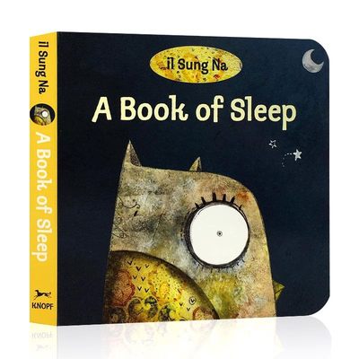 A Book of Sleep 睡眠之书 英文原版绘本 韩国插画名家伊尔宋娜代表作纸板书 温馨睡前故事 少儿启蒙 IL SUNG NA