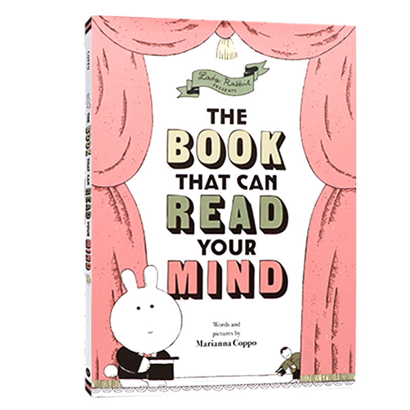 能读懂你心思的书 读心之书 英文原版 The Book That Can Read Your 意大利插画师 精装绘本 Mind Marianna Coppo