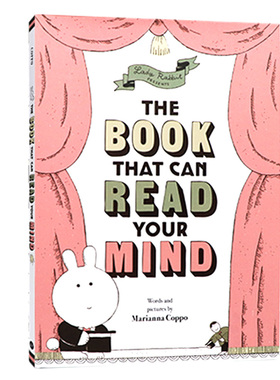 能读懂你心思的书 读心之书 英文原版 The Book That Can Read Your 意大利插画师 精装绘本 Mind Marianna Coppo
