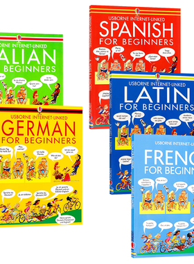 初学者系列 英文原版Beginners 西班牙语/法语/德语/拉丁语/意大利语 双语原版书籍 平装 小语种学习工具书教材 Angela Wilkes