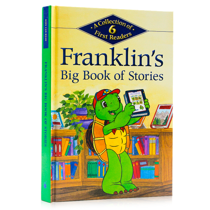 小乌龟富兰克林6个故事合集 Franklin's Big Book of Stories 英文原版绘本 汪培珽书单 加拿大儿童图书推荐奖 同名动画 精装全彩