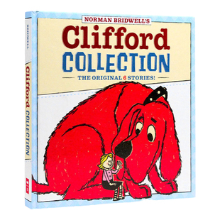 Clifford 大紅狗50周年紀念版 手繪原稿精裝 大紅狗系列 The 6個故事精裝 英文原版 Collection Original Stories 繪本 故事集 合集