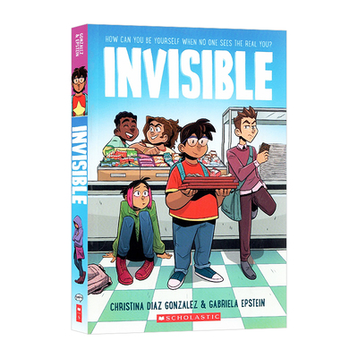 隐形英文原版全彩漫画书