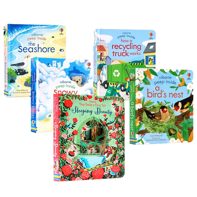 Usborne偷偷看里面系列5册
