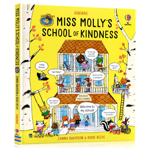 Usborne出品莫莉小姐的爱心学校