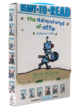 机器人奥拓的冒险6册 The Adventures of Otto 分级阅读系列 Ready to Read Level 1 儿童英语自主读物GO OTTO GO英文原版绘本3-8