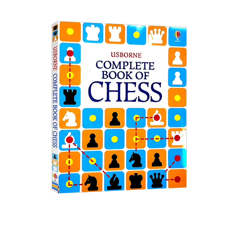 Usborne出品国际象棋完全指南英文原版 Complete Book of Chess 国际象棋科普图解棋局讲解尤斯伯恩进口书籍Elizabeth Dalby