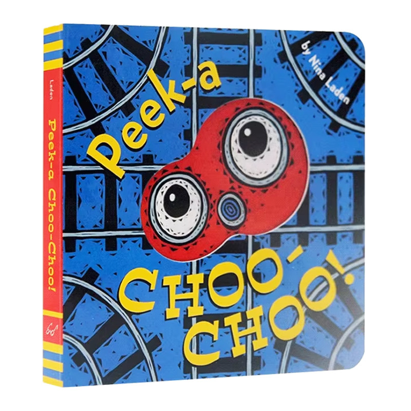 猜猜我是谁同系列 英文原版绘本 Peek-A Choo-Choo 躲猫猫洞洞书纸板书 peek a who 幼儿早教启蒙认知 英文儿童互动童书2-5岁