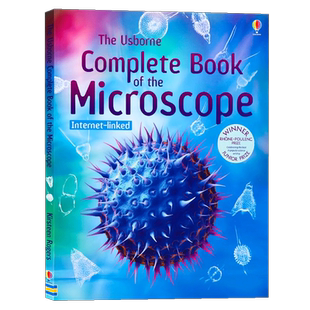 Usborne出品 显微镜全集 Complete Book of the Microscope 英文原版进口图书 微生物科普启蒙 生物科学学习参考书籍 全彩图解