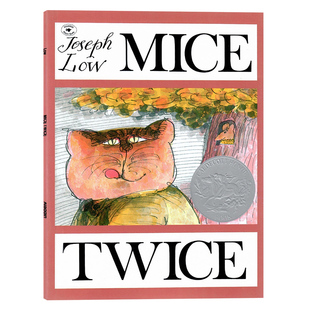 现货 凯迪克银奖 再来一只老鼠 英文原版绘本 Mice Twice 儿童英语启蒙认知阅读故事图画书名家瑟夫·洛Joseph Low进口书籍