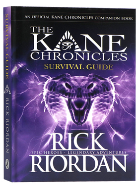 埃及守护神系列 凯恩编年史 生存指南英文原版 The Kane Chronicles Survival Guide 青少年科幻小说进口图书精装进口Rick Riordan