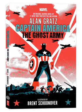 美国队长 幽灵军团 漫威原创英文原版漫画 Captain America The Ghost Army Original Graphic Novel 进口书籍Alan Gratz