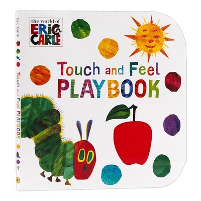 好饿的毛毛虫触摸书英文原版绘本