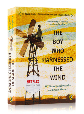 驭风少年The Boy Who Harnessed the Wind 英文原版小说 美国前副总统阿尔戈尔推荐 相信梦想 知识改变命运 儿童文学课外读物