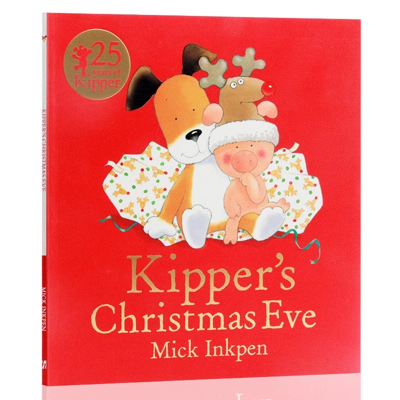 小狗奇普的平安夜 英文原版绘本 Kipper's Christmas Eve 平装 廖彩杏书单 获斯马尔蒂斯奖 儿童启蒙认知幼少儿图书英语圣诞节主题