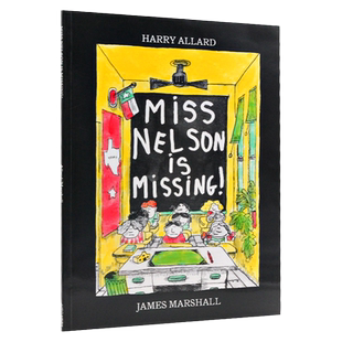 尼尔森老师不见了 英文原版绘本Miss Nelson is Missing! 廖彩杏汪培珽书单James Marshall詹姆斯·马歇尔 儿童趣味图画故事书平装