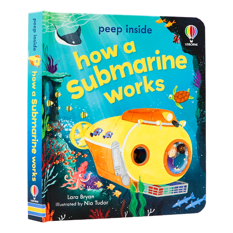 Usborne出品揭秘潜艇的工作原理