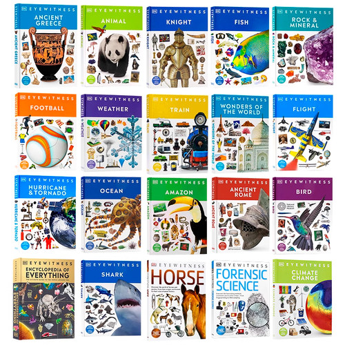 DK百科海洋英文原版绘本