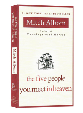 你在天堂里遇见的五个人 英文原版小说 Five People You Meet in Heaven 关于人性与爱的故事心灵治愈小说同名改编电影Mitch Albom
