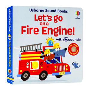 Usborne出品我们开消防车吧