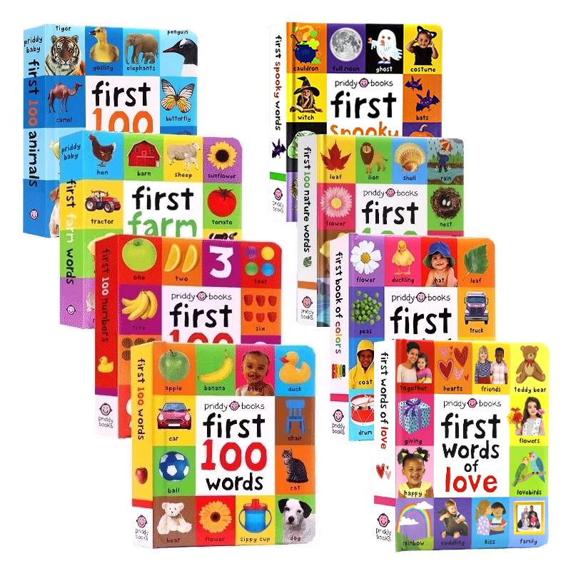 First100系列8册合售英文原版