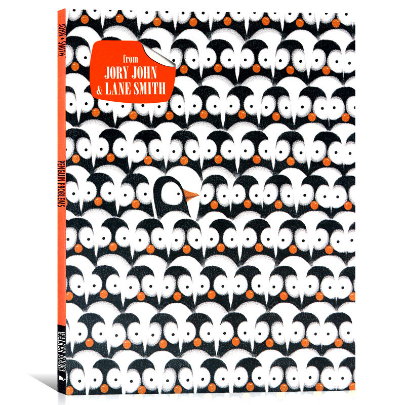 企鹅有烦恼英文原版绘本 Penguin Problems 儿童情绪心理启蒙图画故事书 美国图书馆协会选书jory john少儿如何处理烦恼Lane Smith