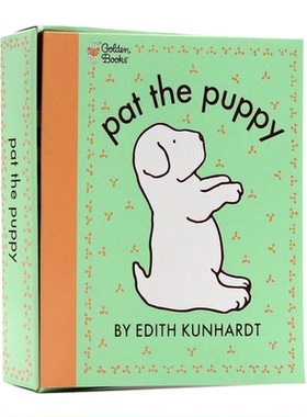 拍拍小兔子系列盒装拍拍小狗英文原版 pat the puppy  儿童翻翻书 触摸书 幼儿认知启蒙 经典畅销儿童读物 幼儿认知早教游戏玩具书